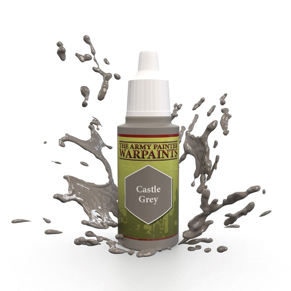 Army Painter WP1407 Warpaints Castle Grey Acrylic Paint 18ml (8938215276781)