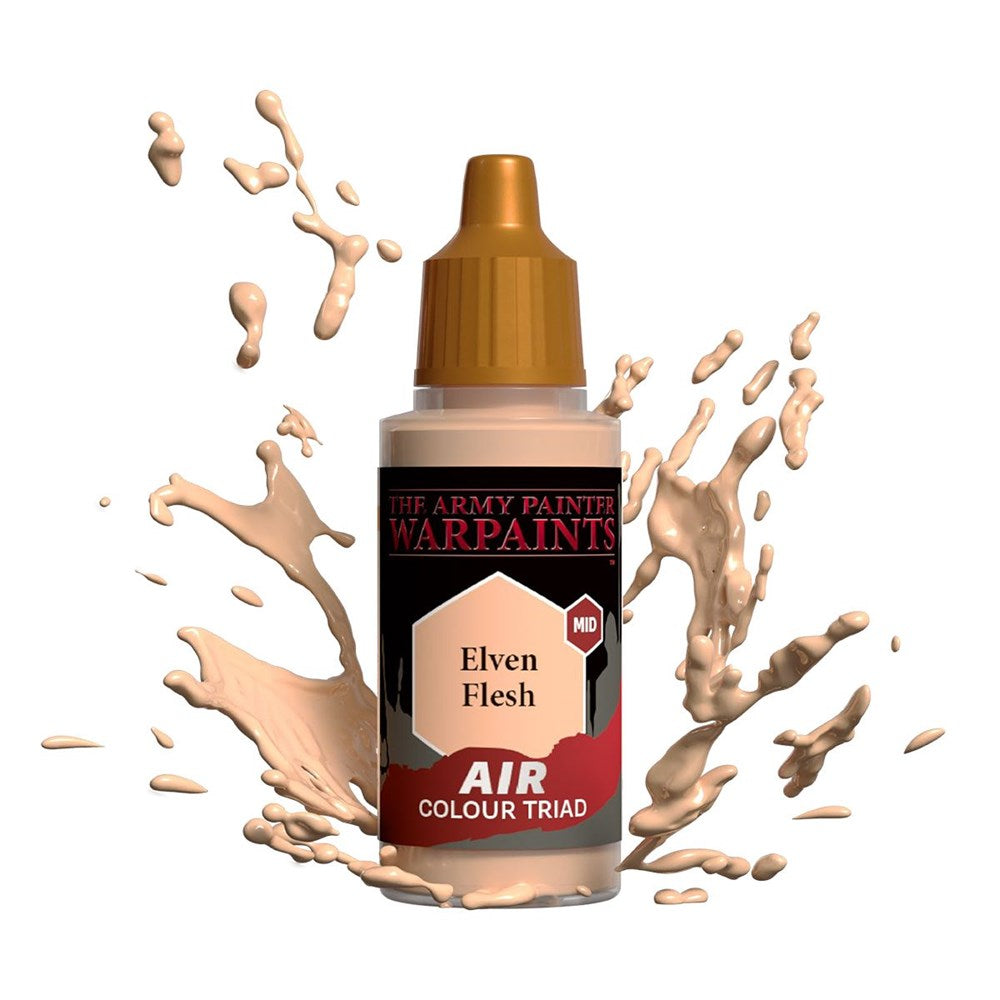 Army Painter AW1421 Warpaints Air Elven Flesh Acrylic Paint 18ml (8938216423661)