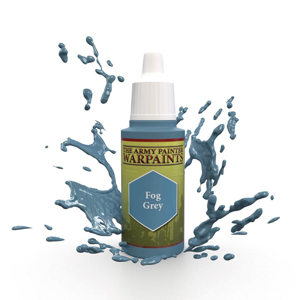 Army Painter WP1427 Warpaints Fog Grey Acrylic Paint 18ml (8938216980717)