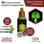 Army Painter AW1433 Warpaints Air Jungle Green Acrylic Paint 18ml (8938217570541)