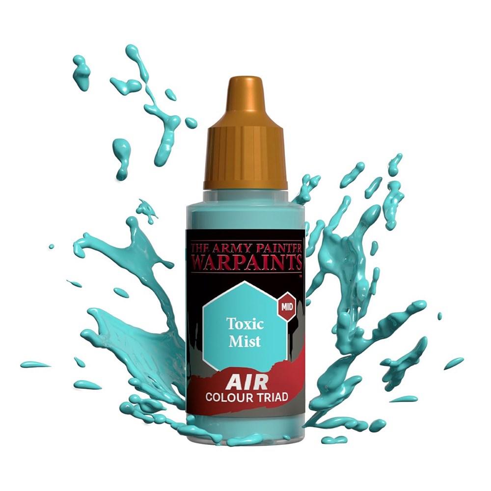 Army Painter AW1437 Warpaints Air Toxic Mist Acrylic Paint 18ml (8938218094829)
