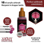 Army Painter AW1451 Warpaints Air Warlock Purple Acrylic Paint 18ml (8938219372781)