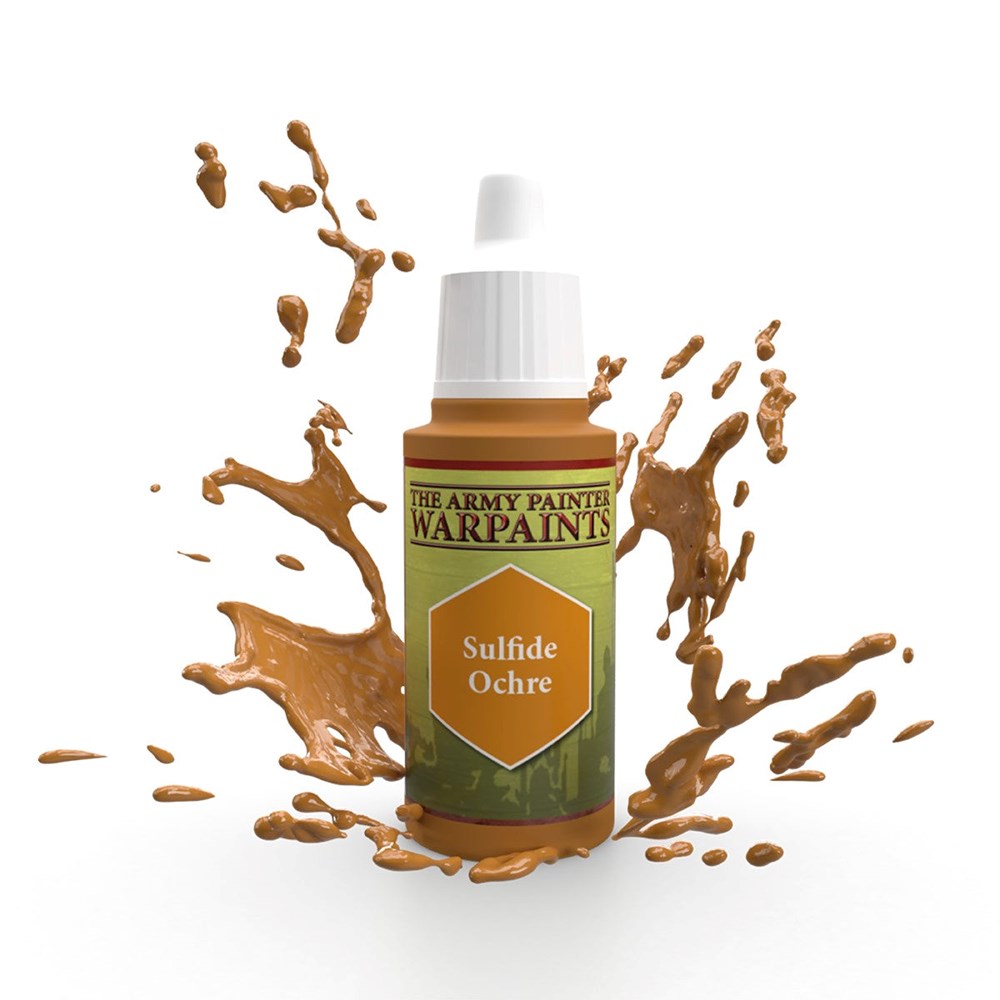 Army Painter WP1456 Warpaints Sulfide Ochre Acrylic Paint 18ml (8938219798765)