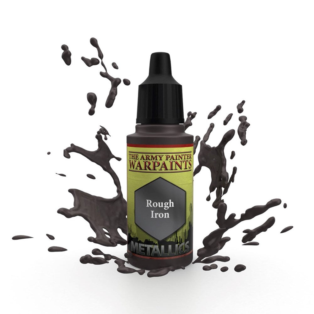 Army Painter WP1468 Metallics Rough Iron Acrylic Paint 18ml (8938220781805)