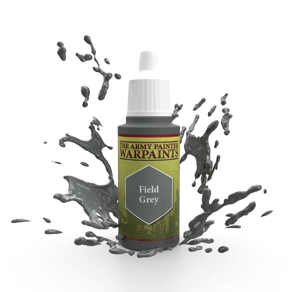 Army Painter WP1481 Warpaints Field Grey Acrylic Paint 18ml (8938222256365)