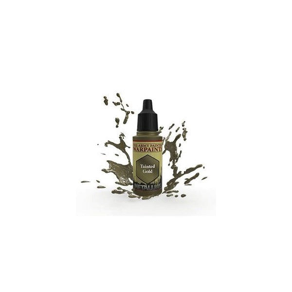 Army Painter WP1482 Metallics Tainted Gold Acrylic Paint 18ml (8938222354669)