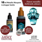 Army Painter Metallics Air Azure Magic Acrylic Paint 18ml (2)