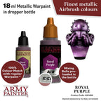 Army Painter Metallics Air Royal Purple Acrylic Paint 18ml (2)
