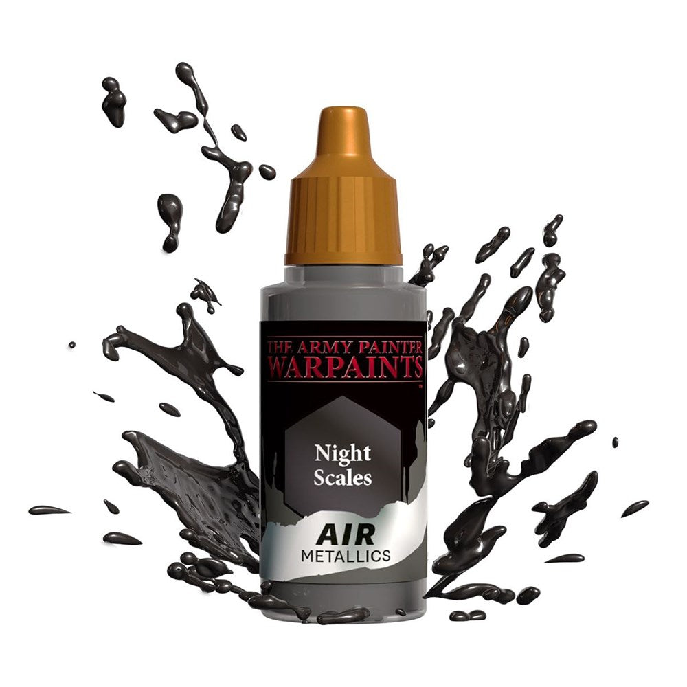 Army Painter AW1490 Metallics Air Night Scales Acrylic Paint 18ml (8938223599853)