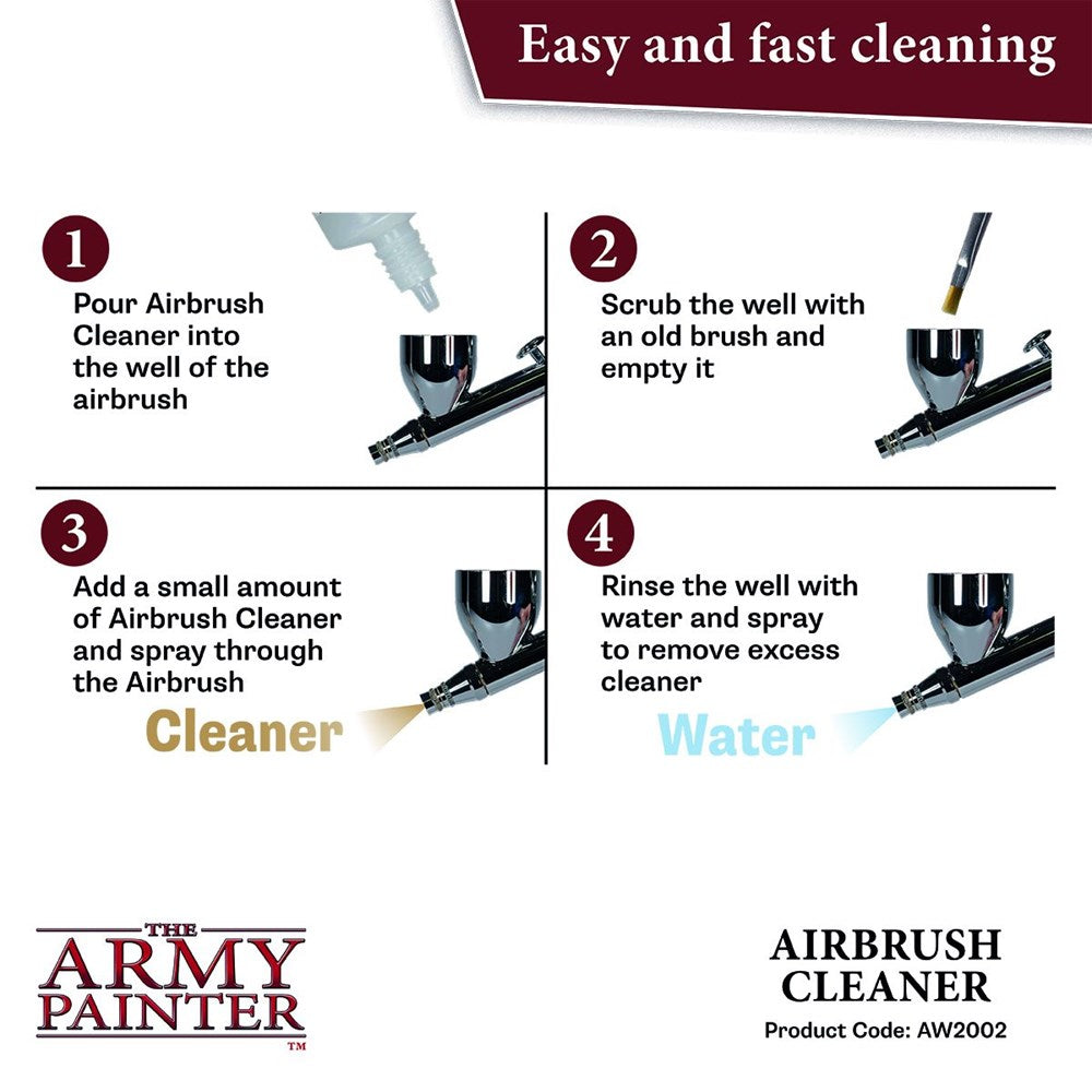 Army Painter AW2002 Warpaints Air Airbrush Cleaner 100 ml (8938224550125)