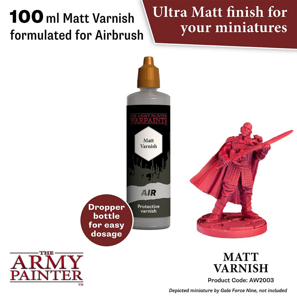 Army Painter AW2003 Warpaints Air Anti-shine Varnish 100 ml (8938224648429)