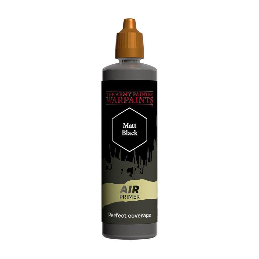 Army Painter AW2011 Warpaints Air Air Primer Black 100 ml (8938225041645)