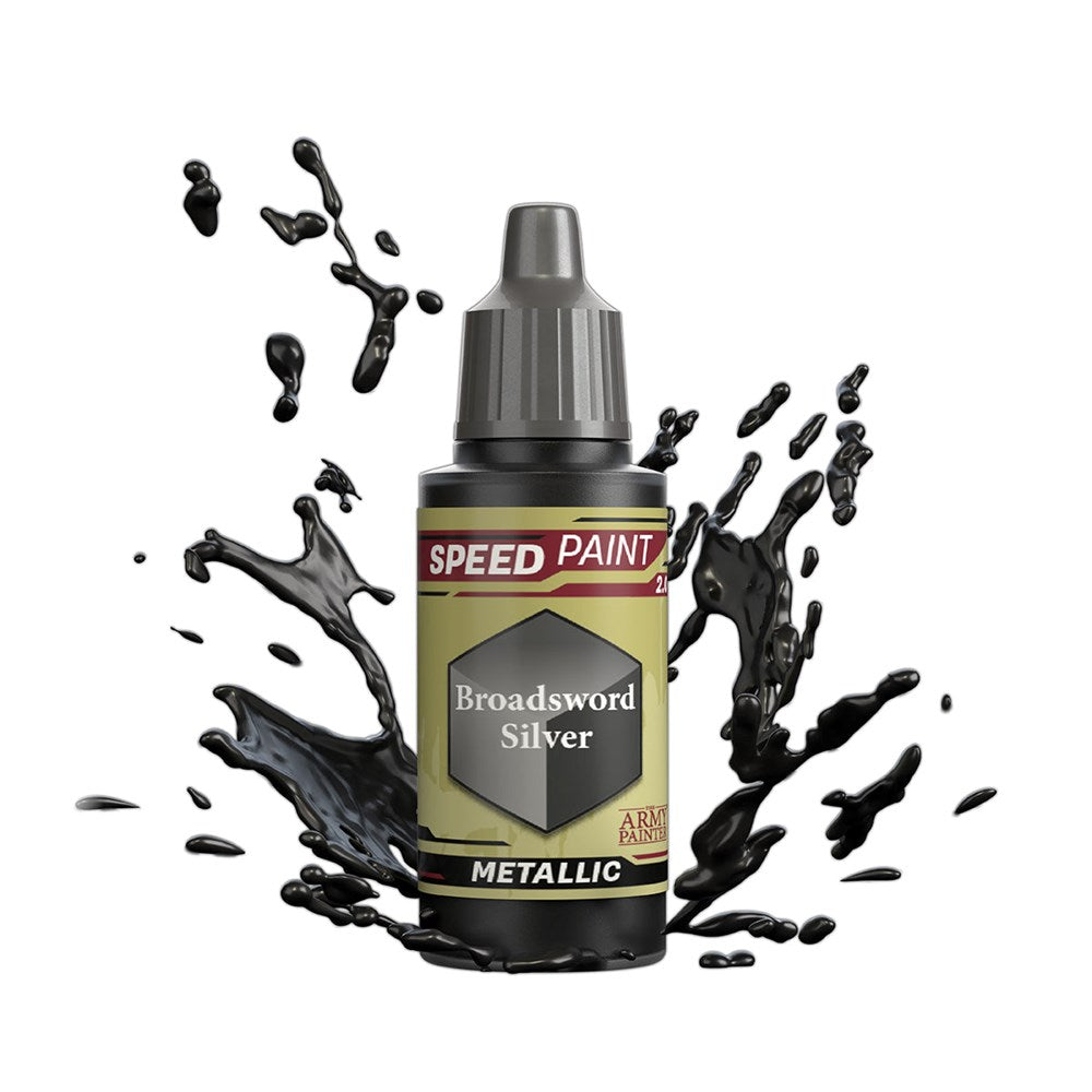 Army Painter WP2030 Speedpaint 2.0 Broadsword Silver 18ml (8938225926381)