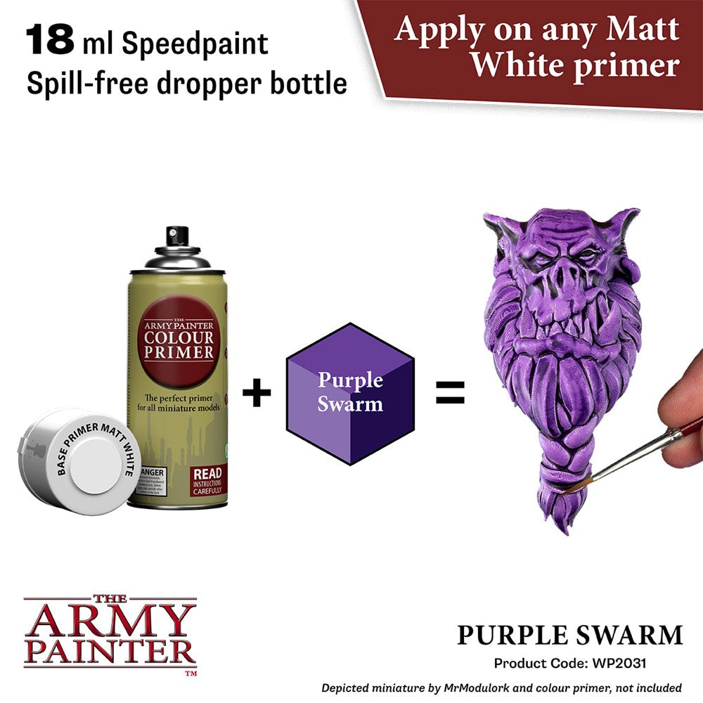 Army Painter WP2031 Speedpaint 2.0 Purple Swarm 18ml (8938225991917)