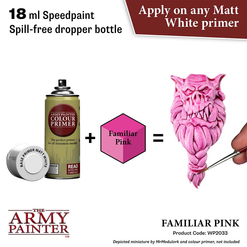 Army Painter WP2033 Speedpaint 2.0 Familiar Pink 18ml (8938226548973)