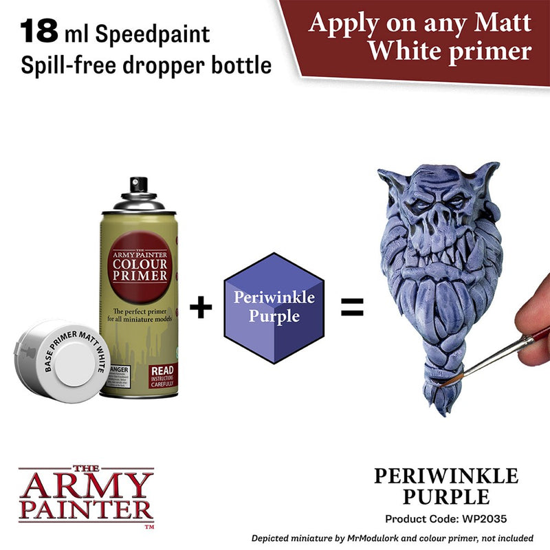 Army Painter WP2035 Speedpaint 2.0 Periwinkle Purple 18ml