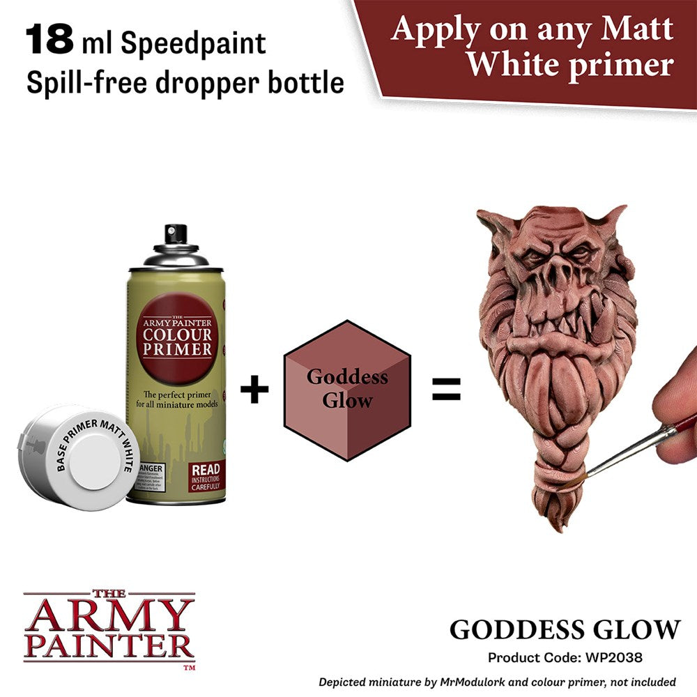 Army Painter WP2038 Speedpaint 2.0 Goddess Glow 18ml (8938227138797)