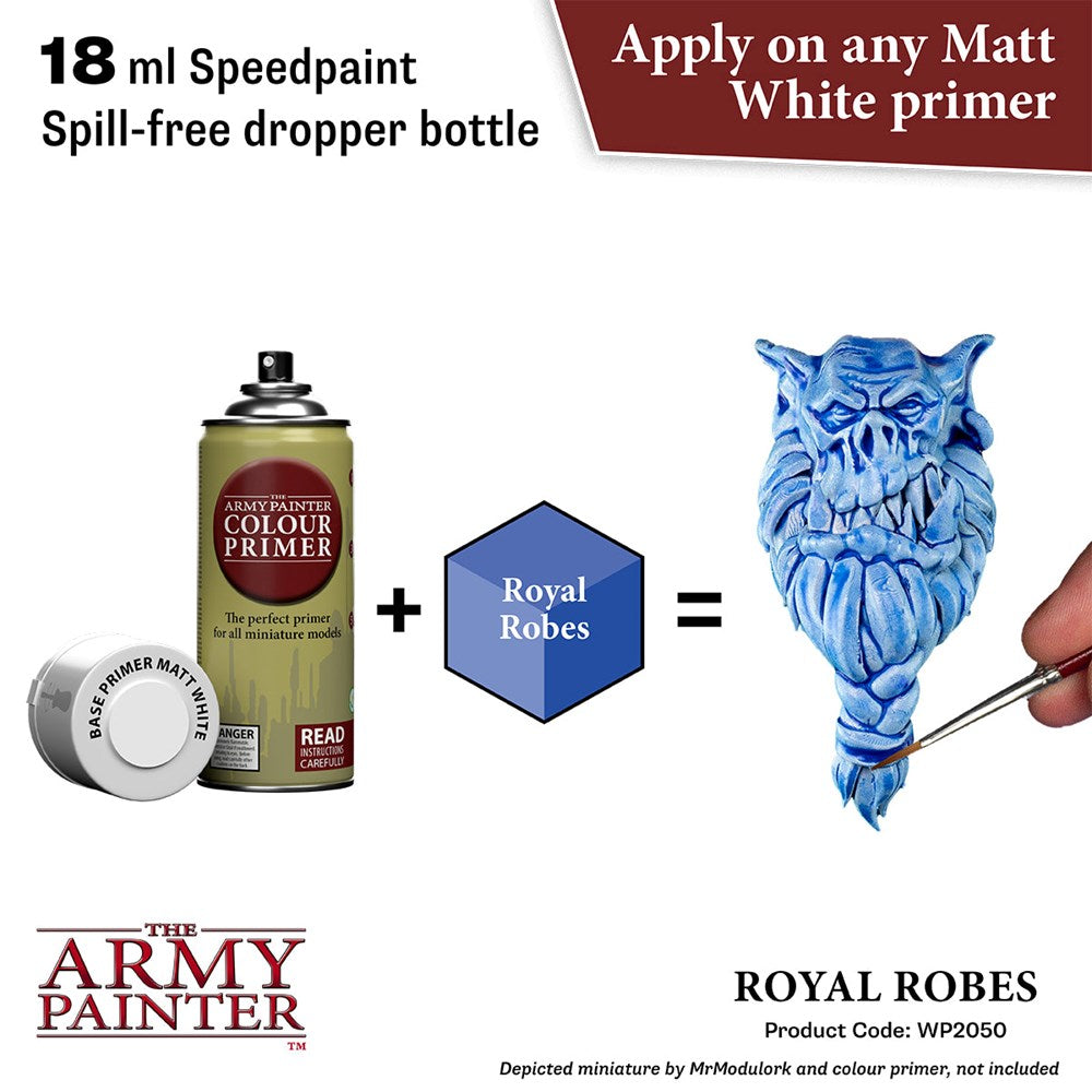 Army Painter WP2050 Speedpaint 2.0 Royal Robes 18ml (8938228023533)