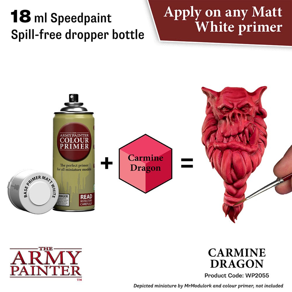 Army Painter WP2055 Speedpaint 2.0 Carmine Dragon 18ml (8938228515053)