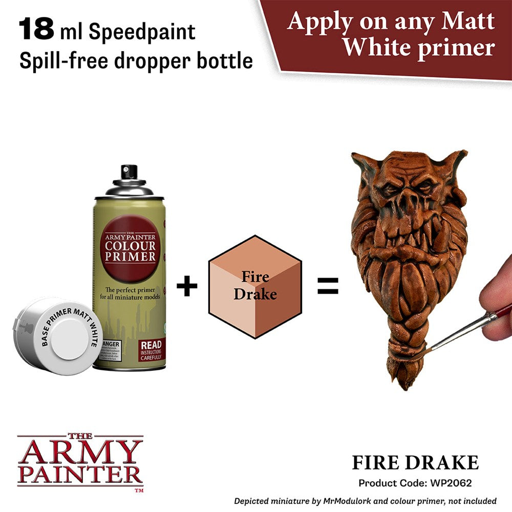 Army Painter WP2062 Speedpaint 2.0 Fire Drake 18ml (8938229104877)