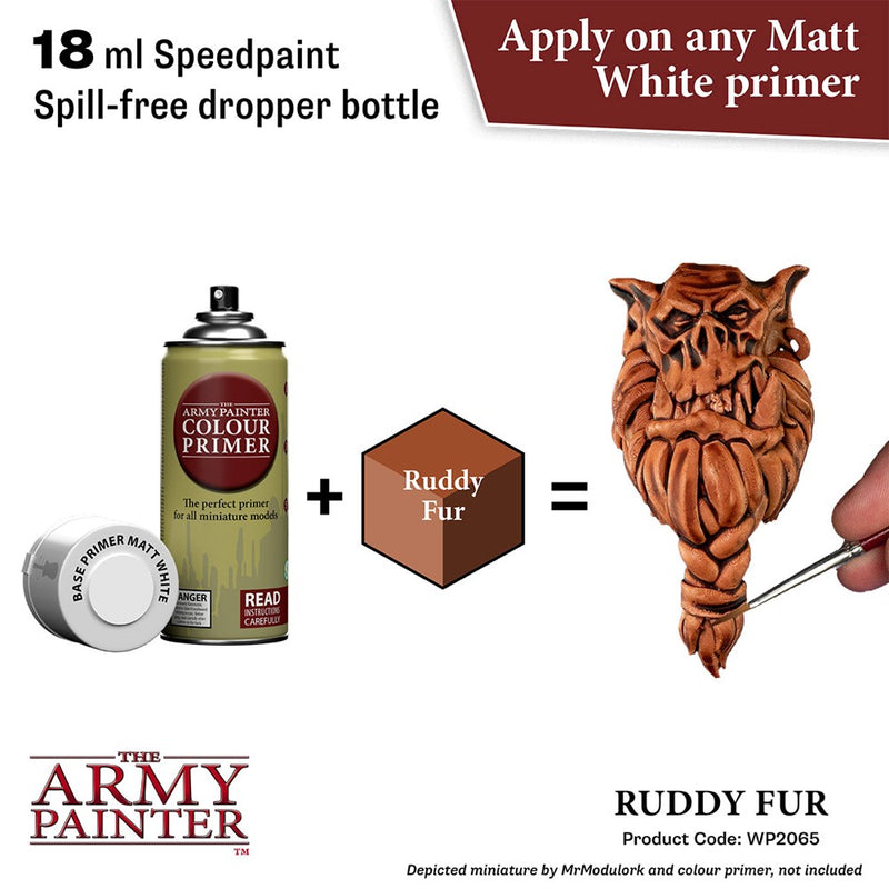 Army Painter WP2065 Speedpaint 2.0 Ruddy Fur 18ml