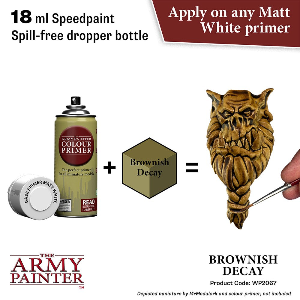 Army Painter WP2067 Speedpaint 2.0 Brownish Decay 18ml (8938229465325)