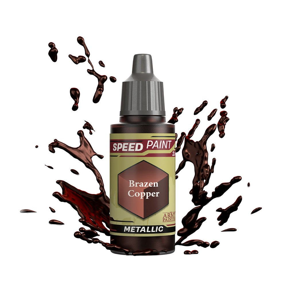Army Painter WP2073 Speedpaint 2.0 Brazen Copper 18ml (8938230153453)