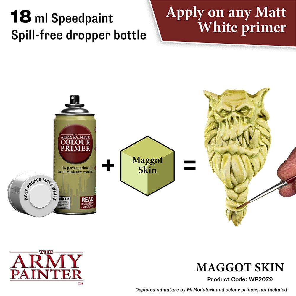Army Painter WP2079 Speedpaint 2.0 Maggot Skin 18ml (8938230513901)