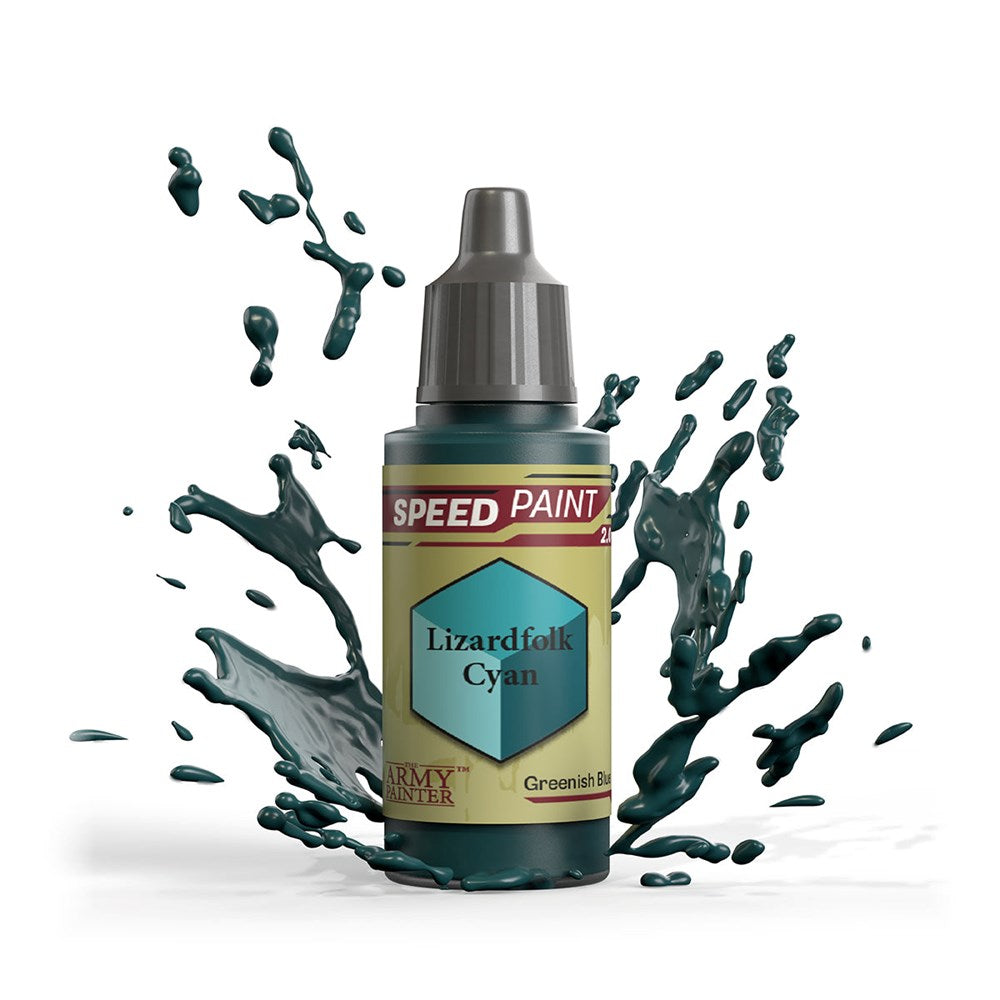 Army Painter WP2082 Speedpaint 2.0 Lizardfolk Cyan 18ml (8938230972653)