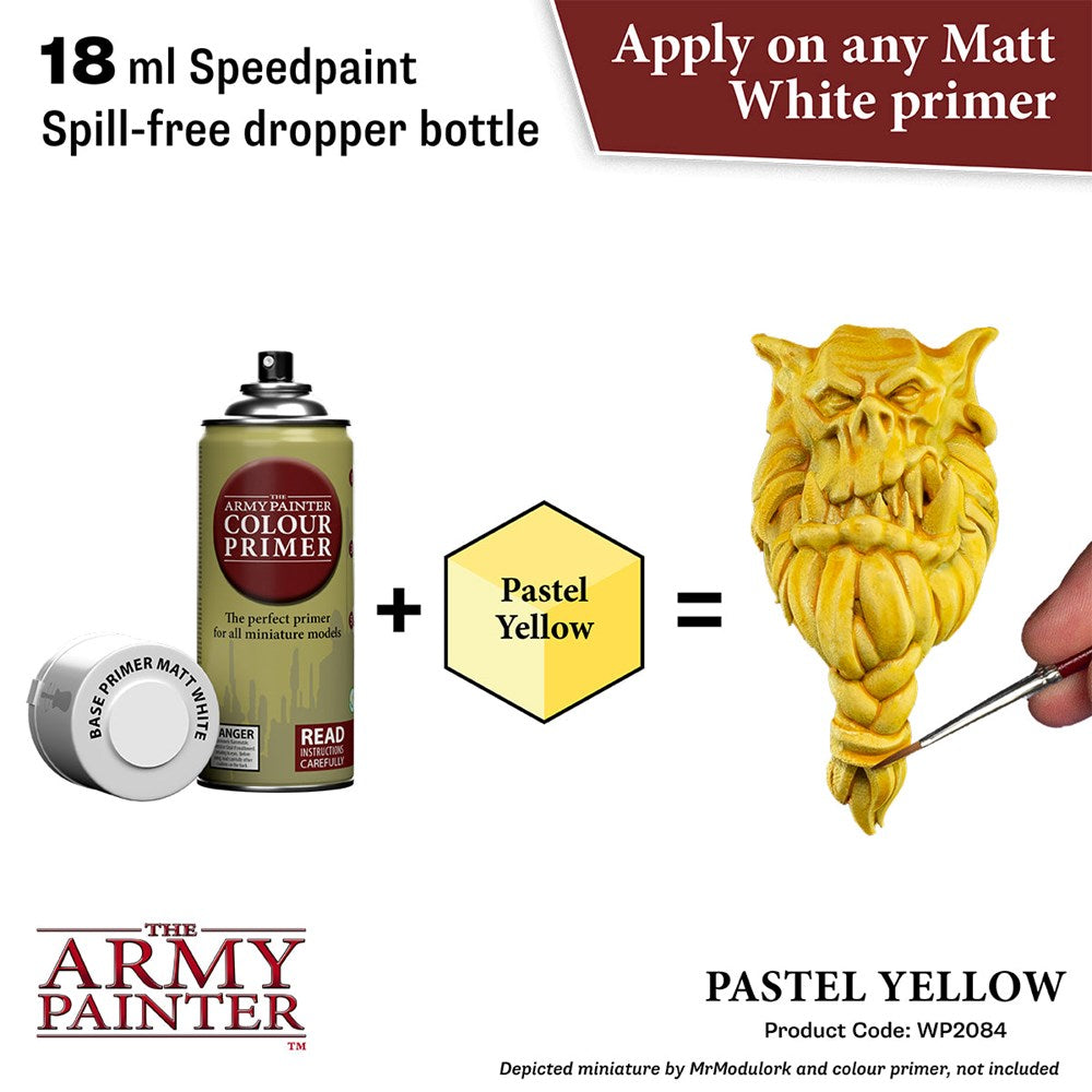 Army Painter WP2084 Speedpaint 2.0 Pastel Yellow 18ml (8938231103725)