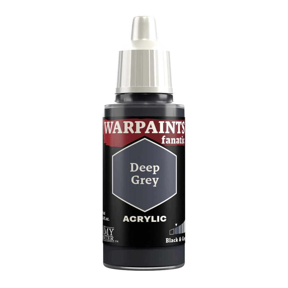 Army Painter WP3002 Warpaints Fanatic Deep Grey 18ml (8938231693549)