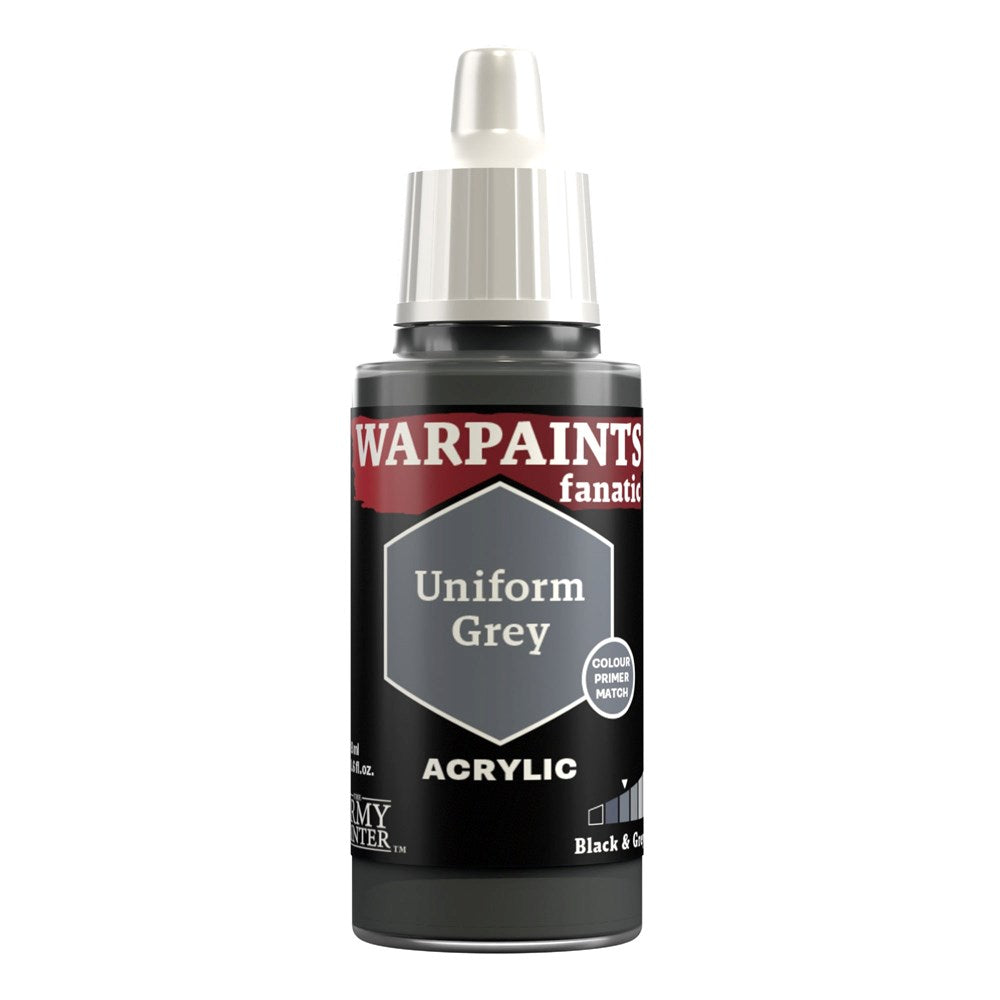 Army Painter WP3003 Warpaints Fanatic Uniform Grey 18ml (8938231759085)