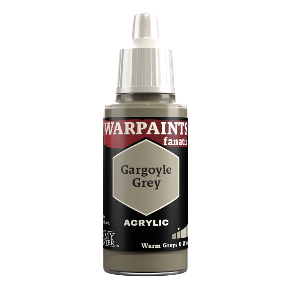 Army Painter WP3008 Warpaints Fanatic Gargoyle Grey 18ml (8938232479981)