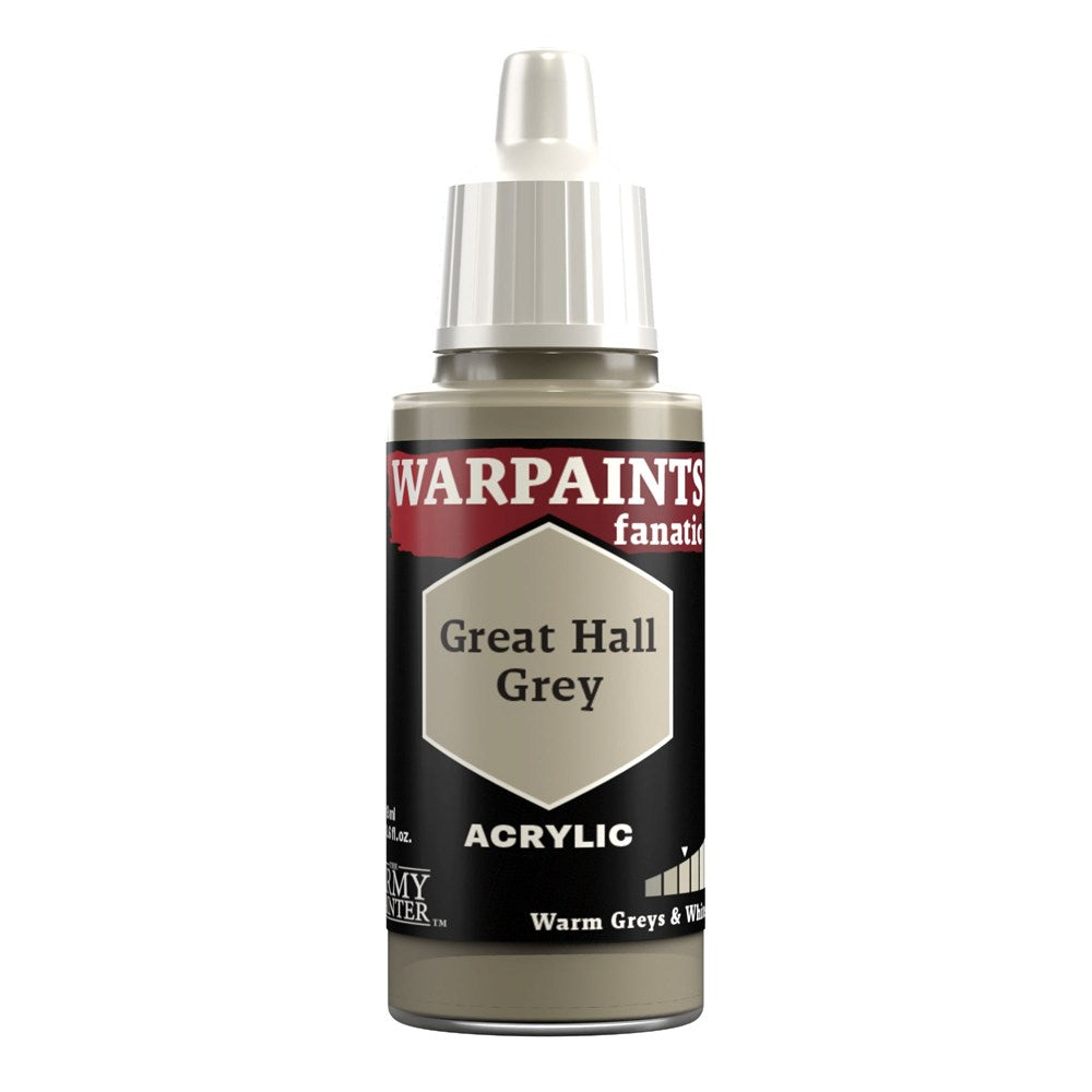 Army Painter WP3009 Warpaints Fanatic Great Hall Grey 18ml (8938232578285)