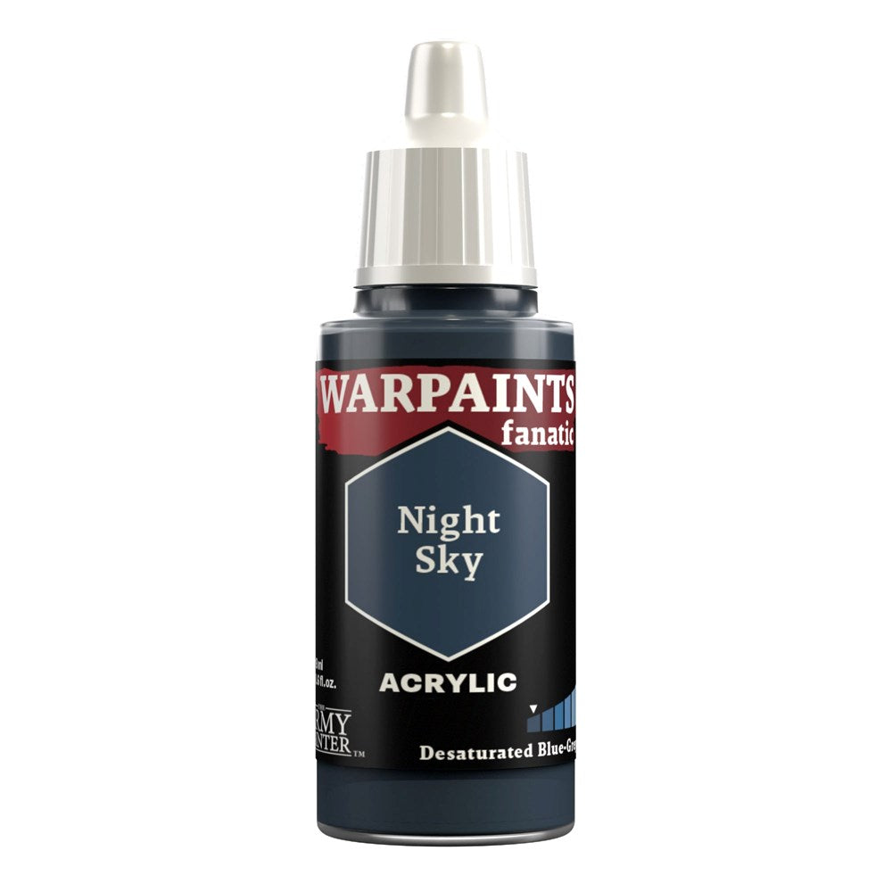 Army Painter WP3013 Warpaints Fanatic Night Sky 18ml (8938232938733)