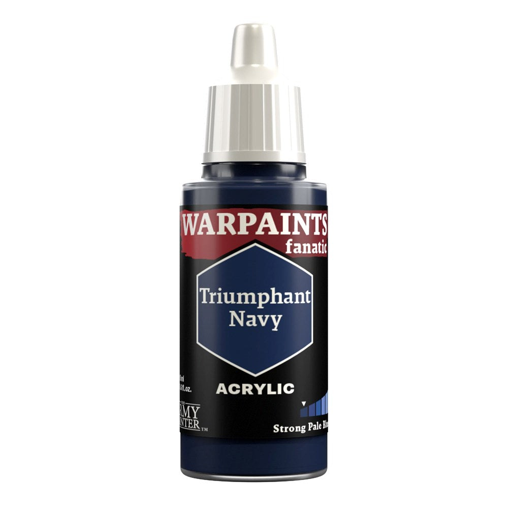 Army Painter WP3019 Warpaints Fanatic Triumphant Navy 18ml (8938233528557)