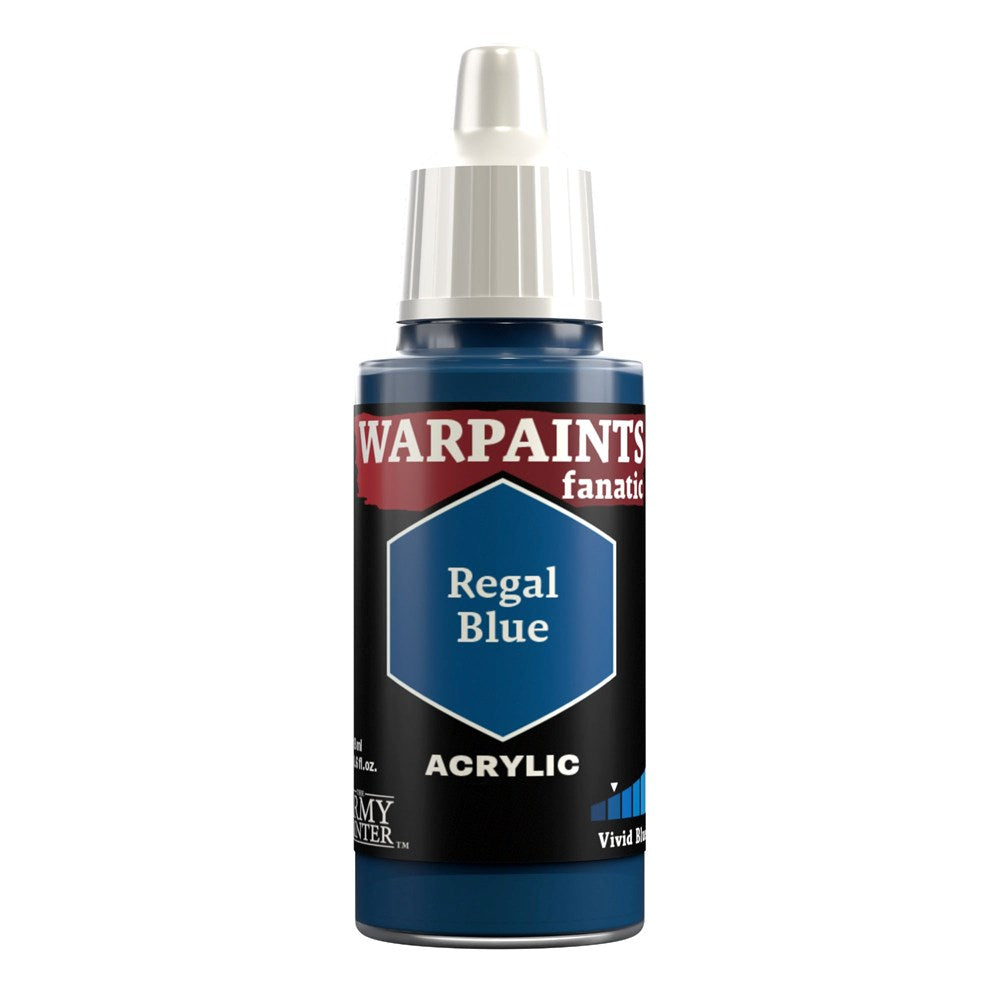 Army Painter WP3026 Warpaints Fanatic Regal Blue 18ml (8938234118381)
