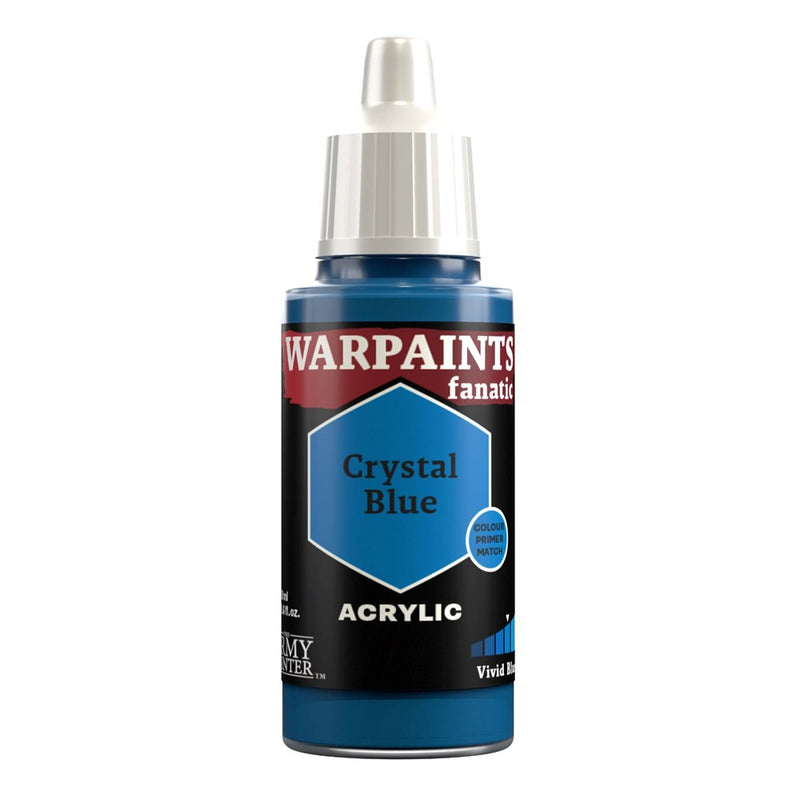 Army Painter WP3028 Warpaints Fanatic Crystal Blue 18ml (8938234577133)