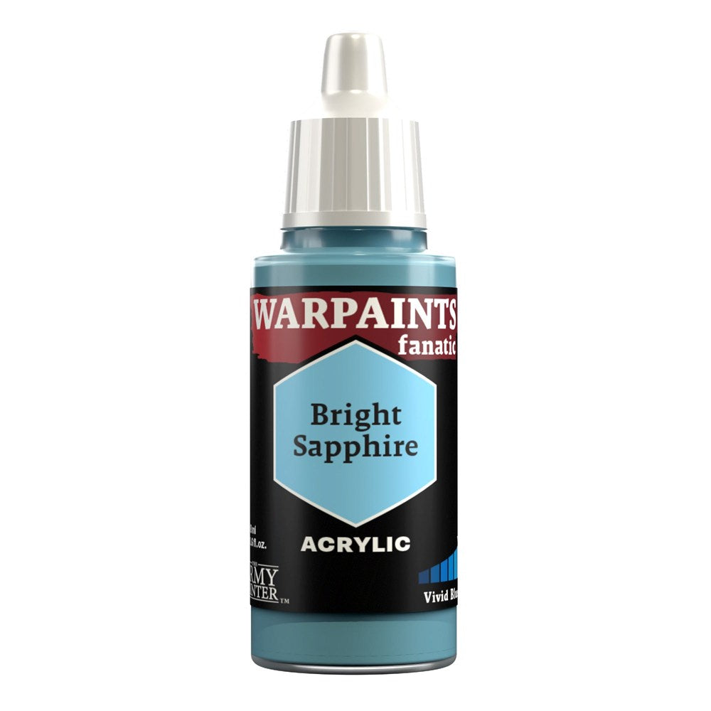 Army Painter WP3030 Warpaints Fanatic Bright Sapphire 18ml (8938234740973)