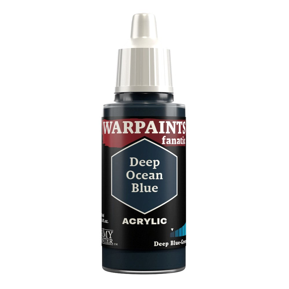 Army Painter WP3031 Warpaints Fanatic Deep Ocean Blue 18ml (8938234872045)