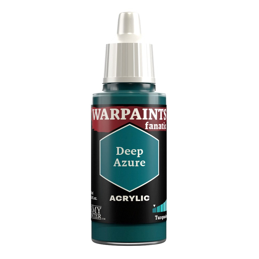 Army Painter WP3037 Warpaints Fanatic Deep Azure 18ml (8938235232493)