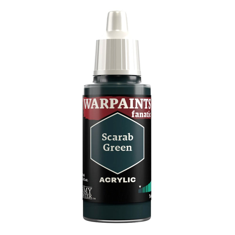 Army Painter WP3043 Warpaints Fanatic Scarab Green 18ml
