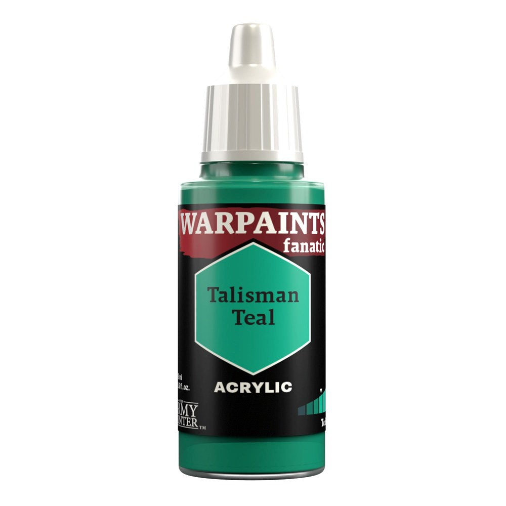 Army Painter WP3046 Warpaints Fanatic Talisman Teal 18ml (8938235855085)