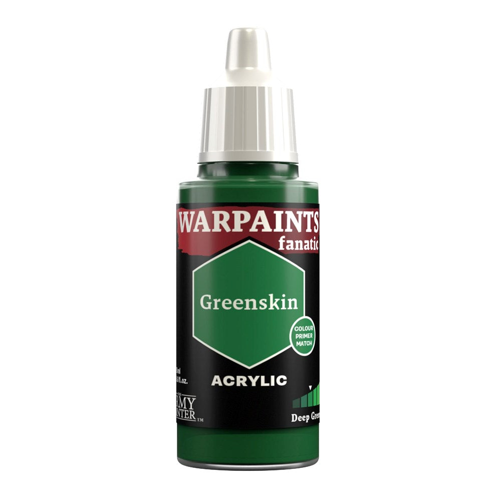 Army Painter WP3051 Warpaints Fanatic Greenskin 18ml (8938236182765)