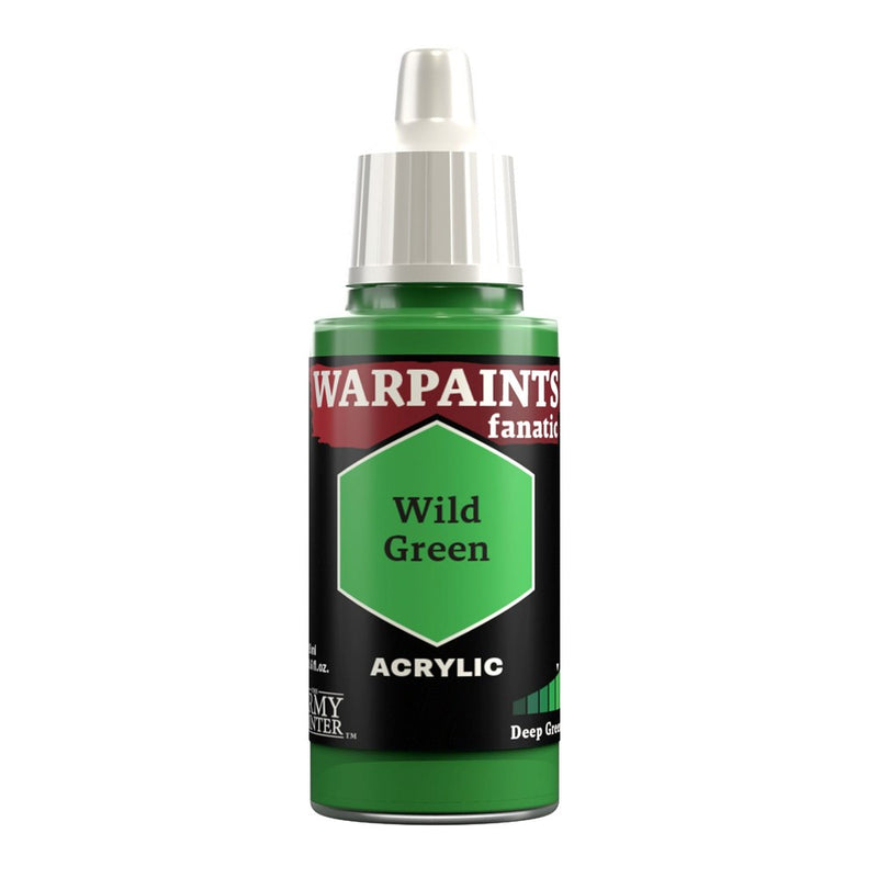 Army Painter WP3053 Warpaints Fanatic Wild Green 18ml
