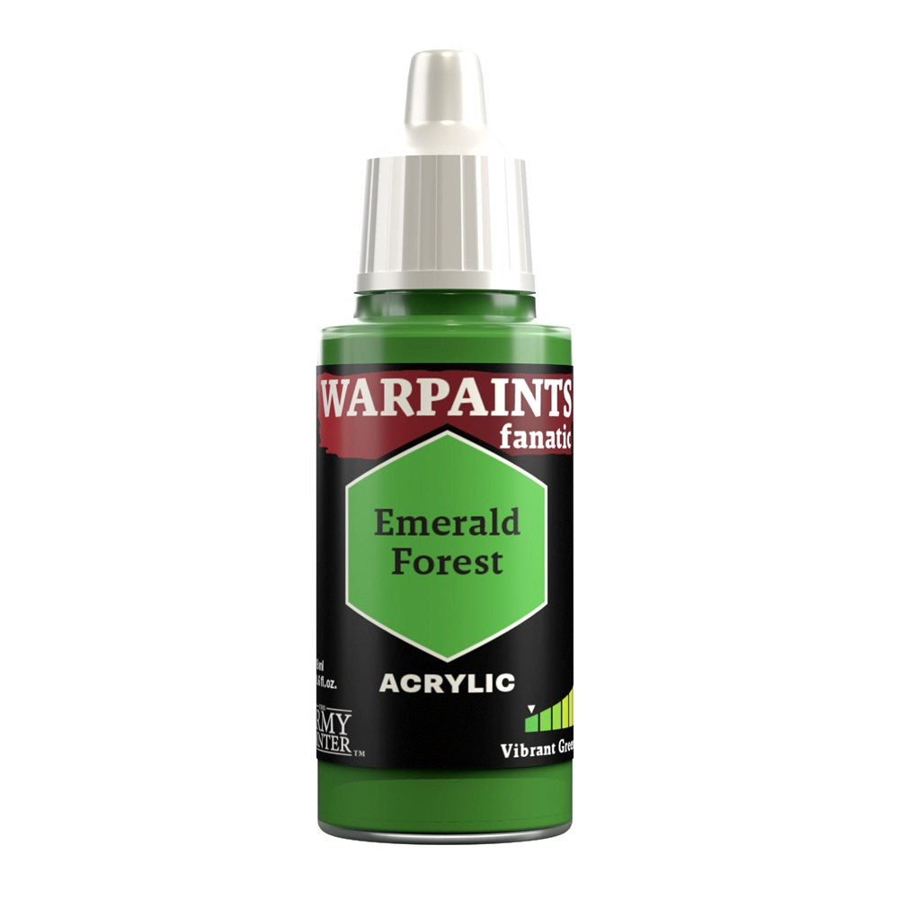 Army Painter WP3055 Warpaints Fanatic Emerald Forest 18ml (8938236444909)