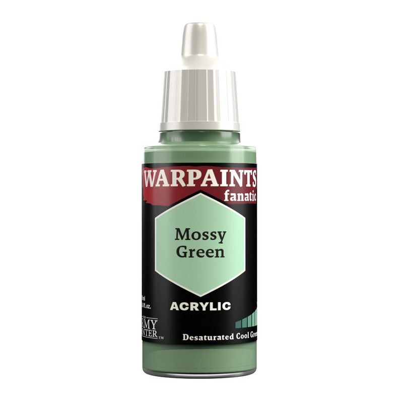 Army Painter WP3066 Warpaints Fanatic Mossy Green 18ml