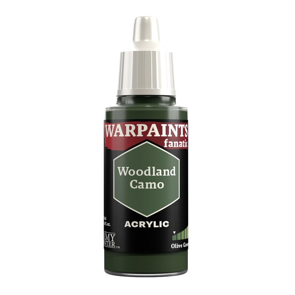 Army Painter WP3067 Warpaints Fanatic Woodland Camo 18ml (8938237133037)