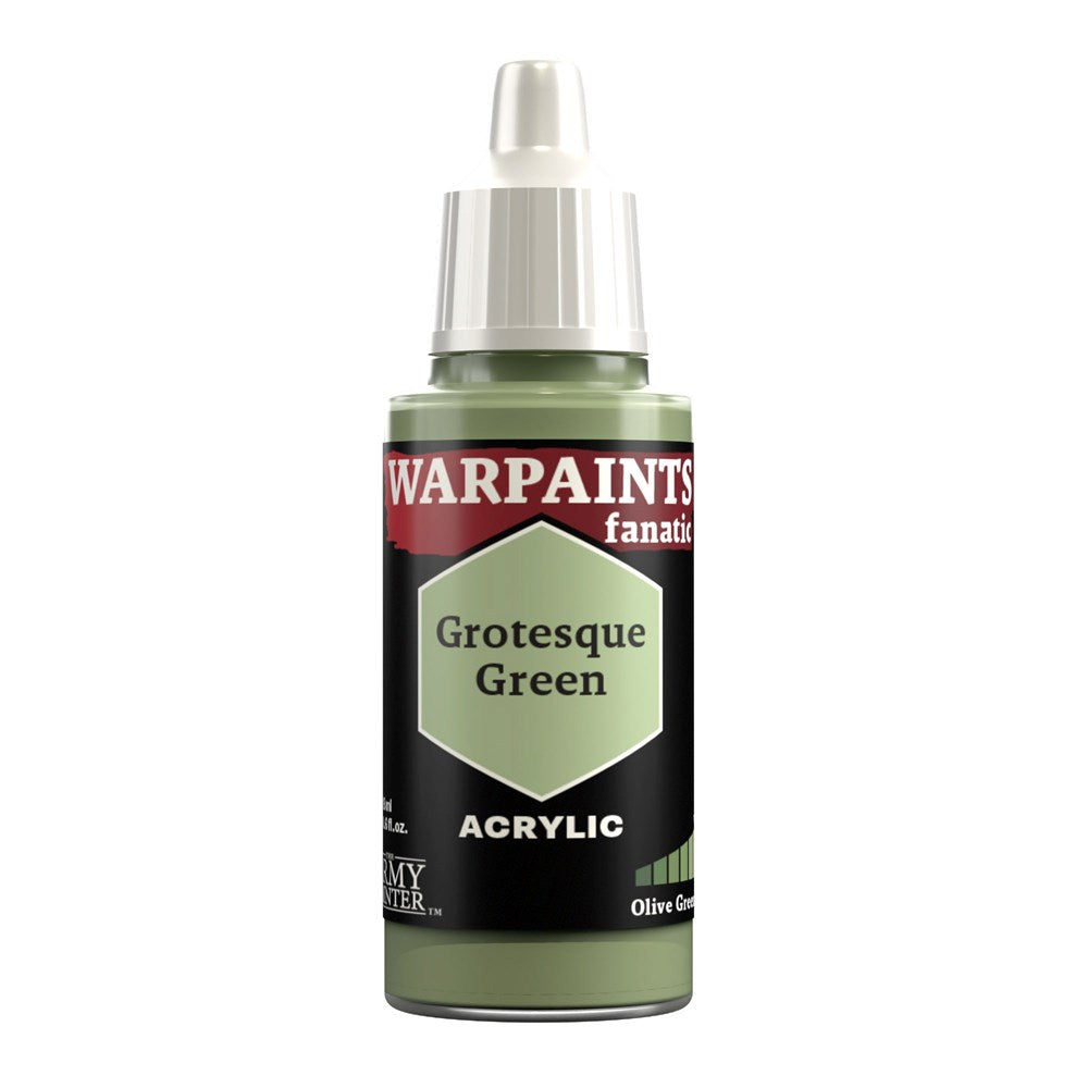 Army Painter WP3072 Warpaints Fanatic Grotesque Green 18ml (8938237526253)