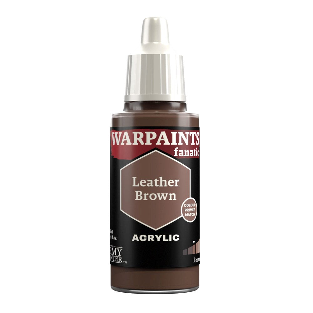 Army Painter WP3075 Warpaints Fanatic Leather Brown 18ml (8938237722861)